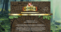 Desktop Screenshot of brauerei-schoenberger.de